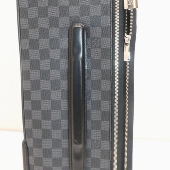 LOUIS VUITTON Pegase Legere 55 Business Graphite Carryon w/ Garment Bag + Cover - Picture 2 of 16